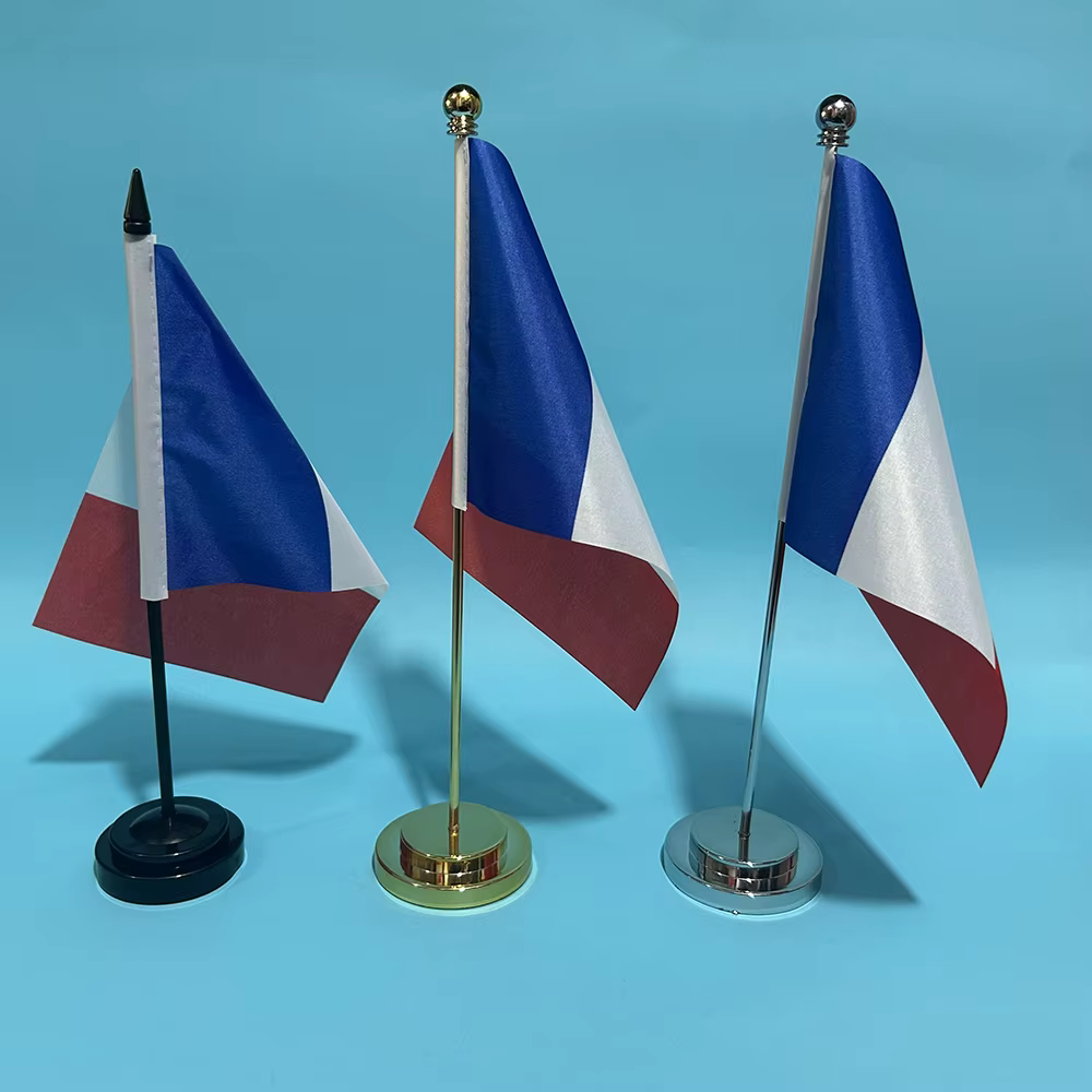 Parche Táctico Bandera de Francia con Velcro para Uniforme