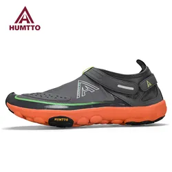 HUMTTO Botas de trekking transpirables antideslizantes para hombre
