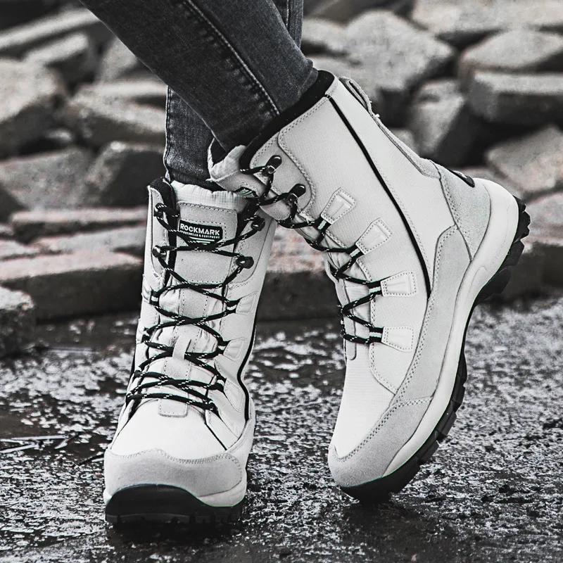 Botas de montaña mujer invierno piel térmica – Senderismo nieve - imagen 3