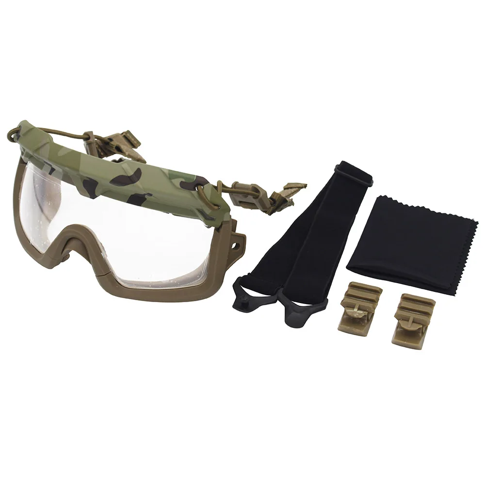 Gafas Tácticas VULPO Protección Outdoor Montañismo Compatible Casco - imagen 2