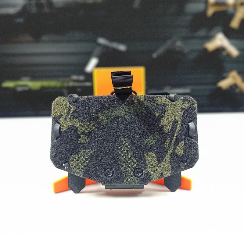 Chaleco táctico MOLLE con funda teléfono y placa Kydex plegable - imagen 5