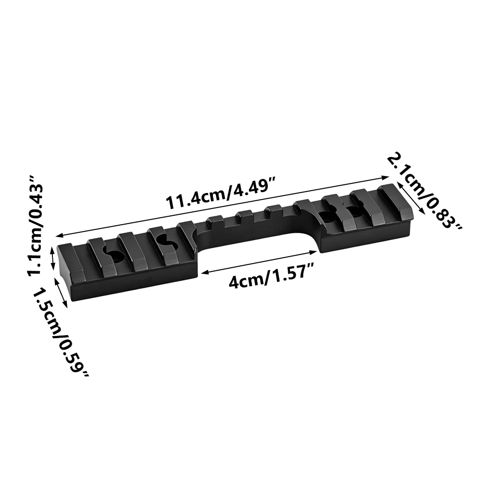 Montaje Picatinny M-LOK para visor en riel de mano 22LR - imagen 5