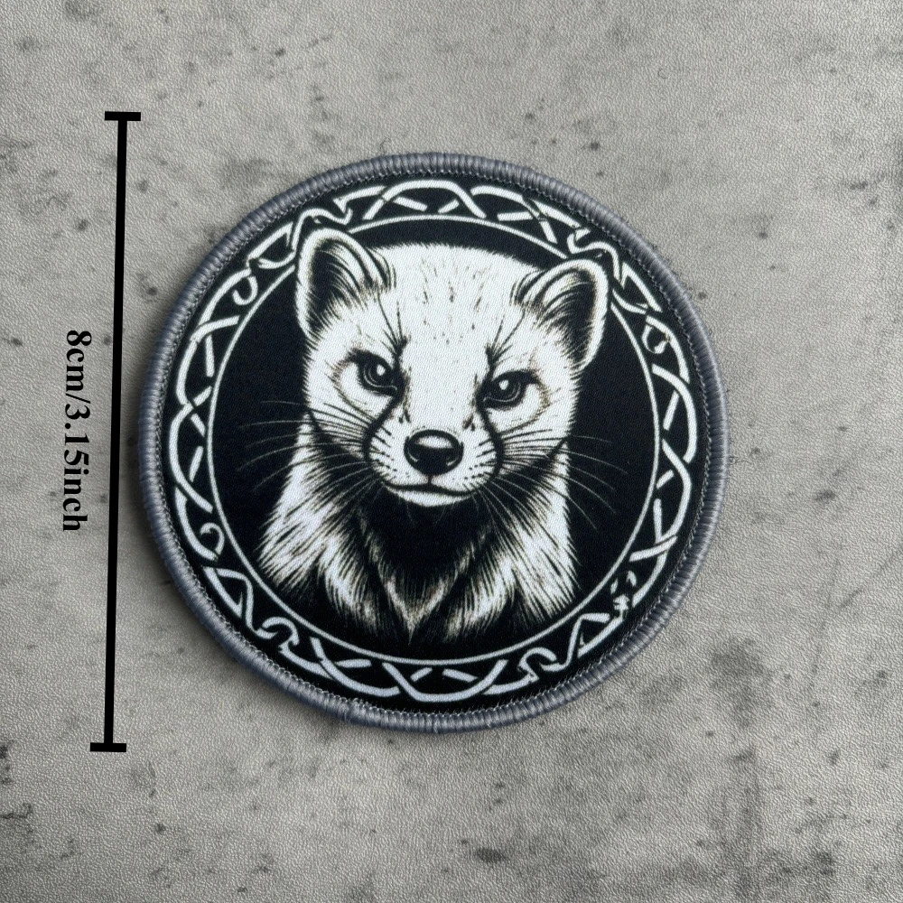 Parche táctico con velcro animales guerra para mochila - imagen 3