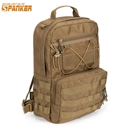 Mochila táctica de hidratación 15L Molle para senderismo y ciclismo