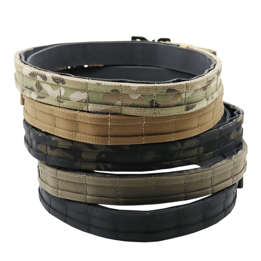 Cinturón Táctico VULPO Militar Negro Antirreflectante