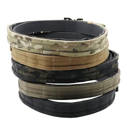 Cinturón Táctico VULPO Militar Negro Antirreflectante