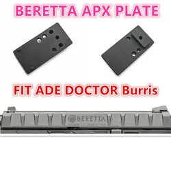 Montura punto rojo Beretta APX – Adaptador Docter Noblex Burris