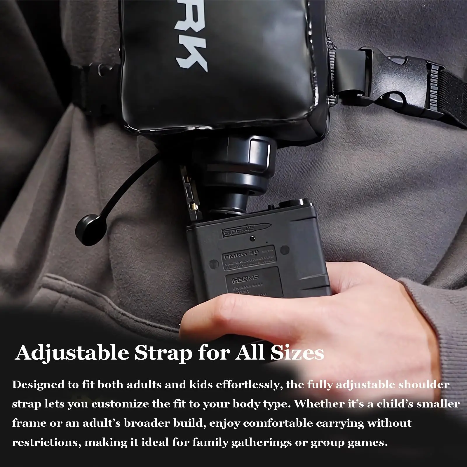 Cargador de velocidad Airsoft BB táctico con correa ajustable - imagen 5