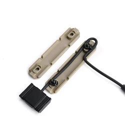 MLOK panel de riel táctico antideslizante para airsoft y caza