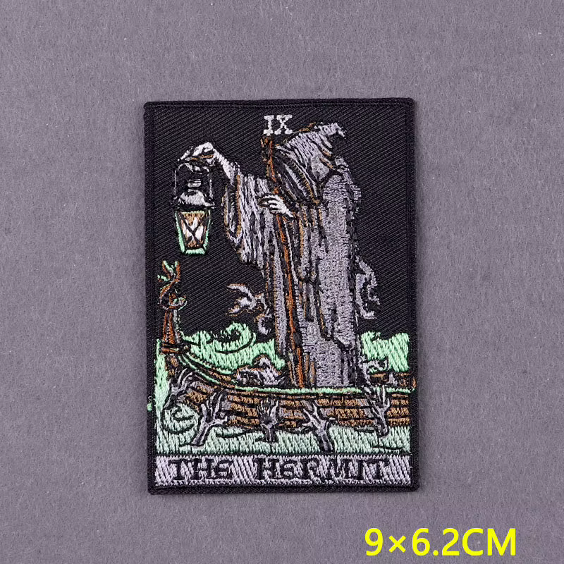 Parche bordado Tarot para ropa – Termoadhesivo DIY - imagen 5