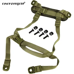 Arnés H-Nape Emersongear retención casco MICH táctico