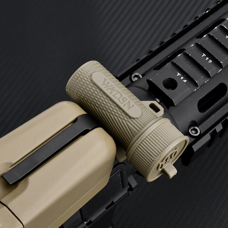 WADSN Estuche táctico para baterías y recambios de rifle caza Airsoft - imagen 3