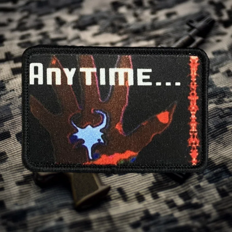 PREDATOR Anytime Parche moral táctico – Gancho y bucle para mochila - imagen 5