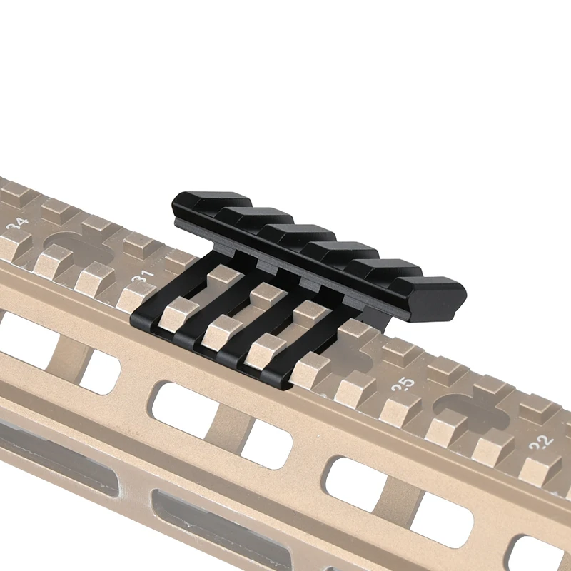Adaptador offset 45º Picatinny para linterna táctica - imagen 5
