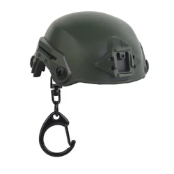 Llavero abrebotellas casco táctico MK7 – Acero resistente