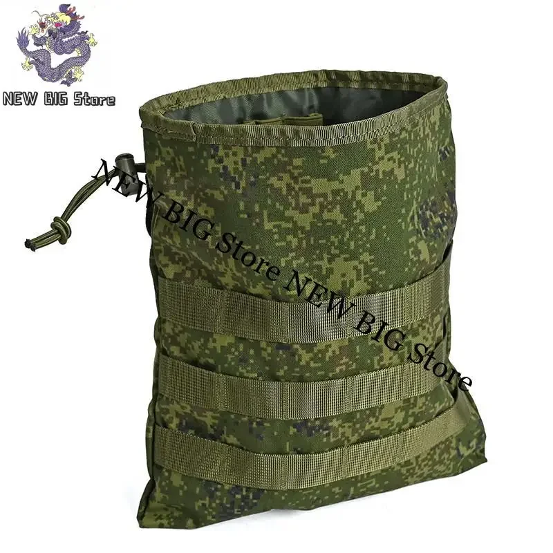 Little Green Man Bolsa táctica plegable MOLLE de nailon para acampar