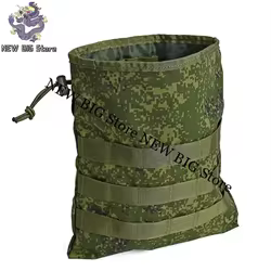 Little Green Man Bolsa táctica plegable MOLLE de nailon para acampar