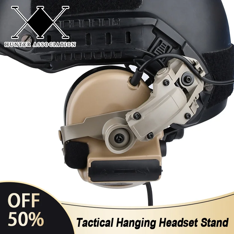 Soporte colgante auriculares Sordin – Compatible Comtac II, rotación rápida - imagen 3