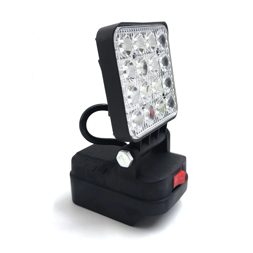 Makita lámpara LED de trabajo exterior con USB y batería - imagen 5