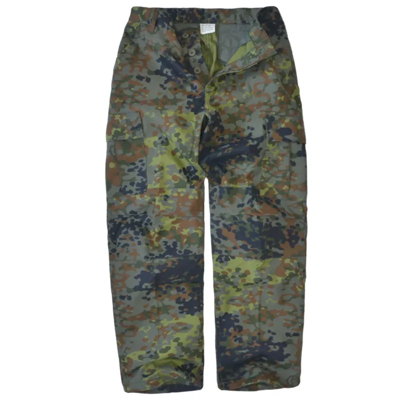 Pantalones BDU twill reforzado doble capa, corte tridimensional