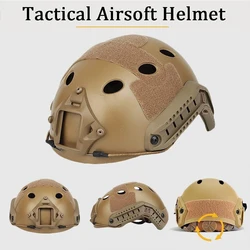 Casco Airsoft con auriculares tácticos, máscara y gafas NVG