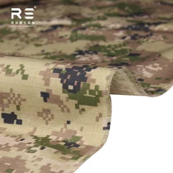 Tela táctica NYCO ripstop camuflaje canadiense multiterrén