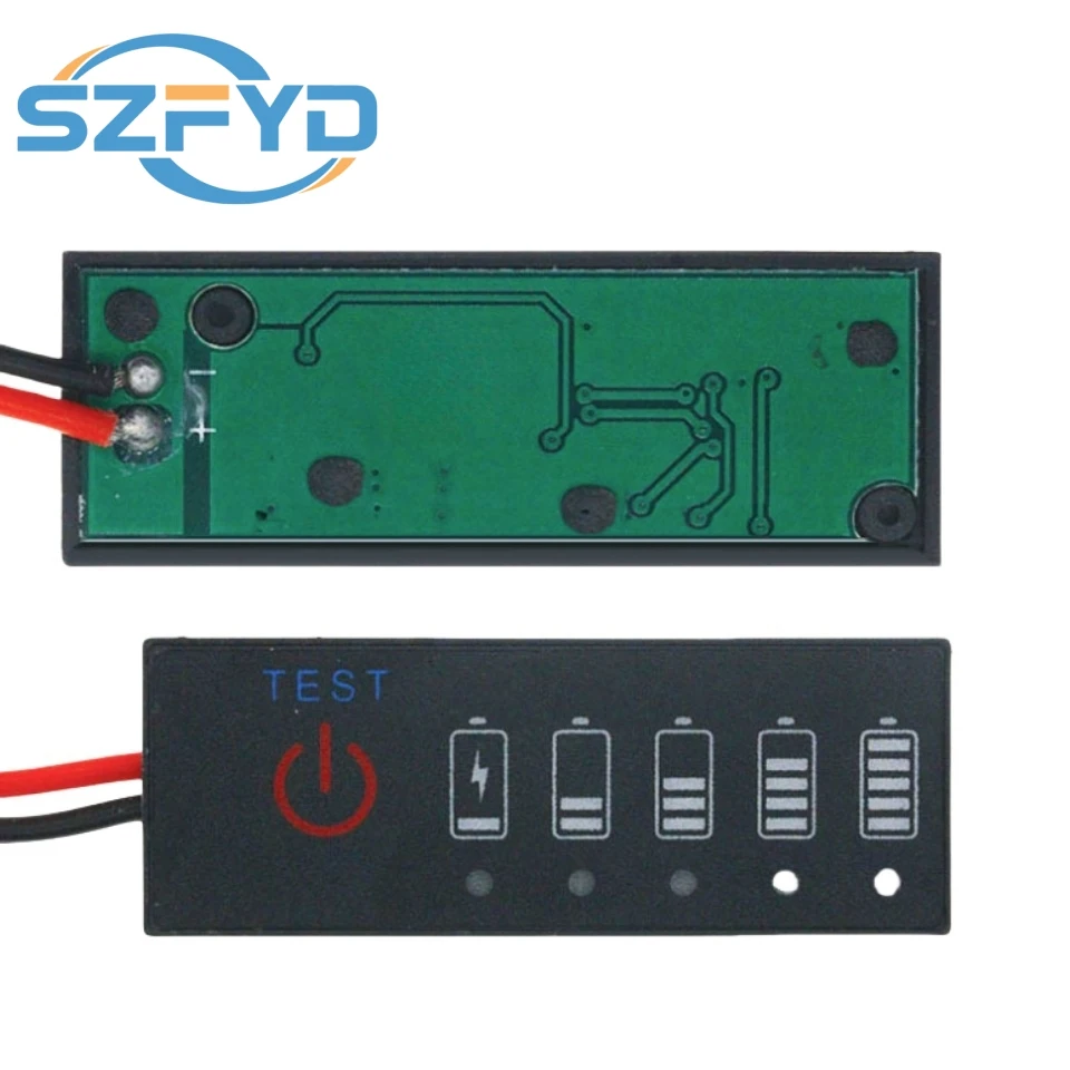 Medidor de batería Li-ion LiPo 1S-7S, 3,7-29,4V con indicador - imagen 3