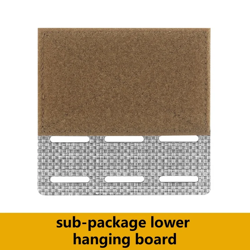Panel MOLLE inferior modular para chalecos y mochilas tácticas - imagen 3