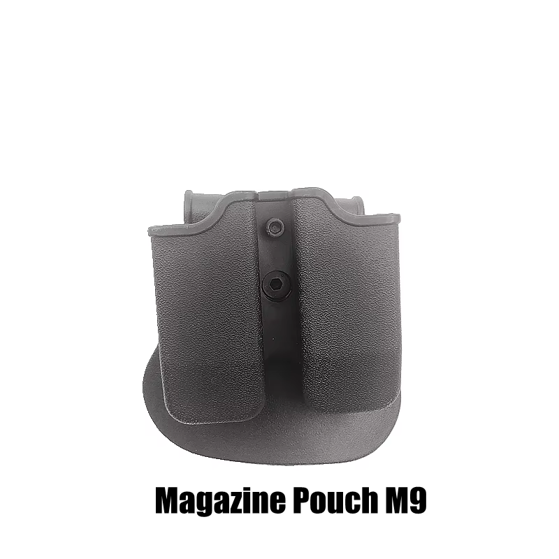 Funda táctica doble portacargadores 9mm/.40 – Clip cinturón-caza - imagen 3