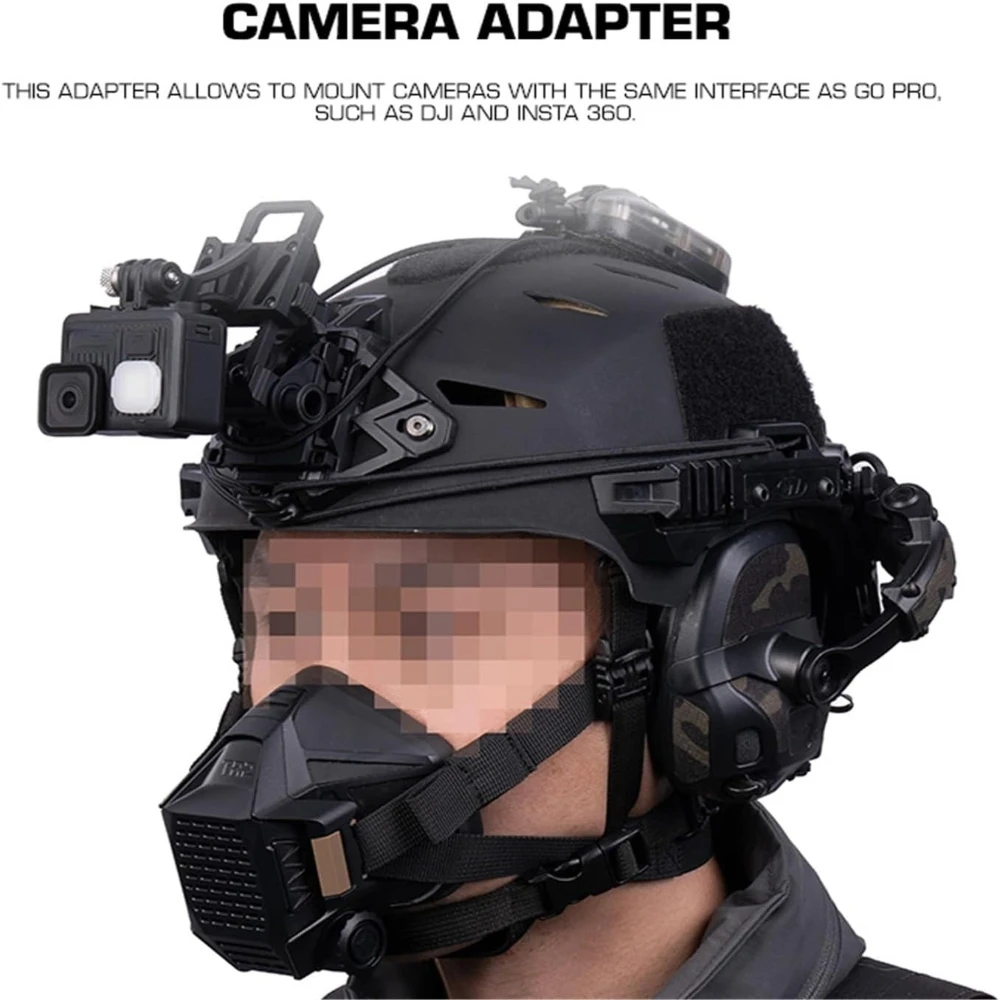 Soporte gafas visor nocturno NVG compatible DJI Goggles 2.0 - imagen 5