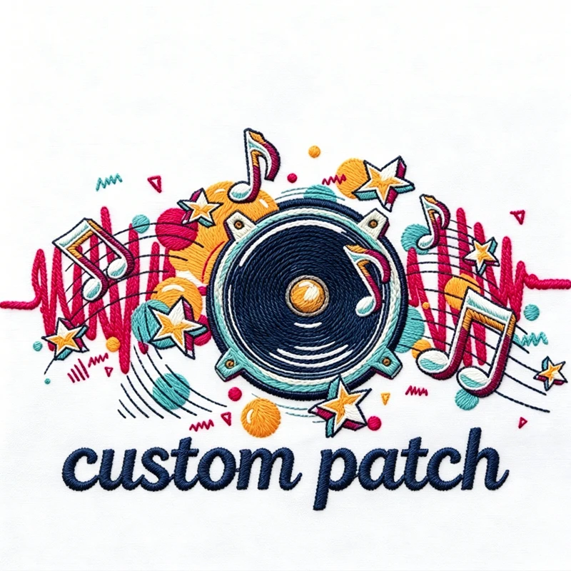 Parche bordado personalizado con logotipo para coser o planchar - imagen 5