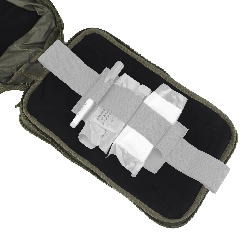 Panel táctico MOLLE porta placas para chaleco airsoft y mochila - imagen 4