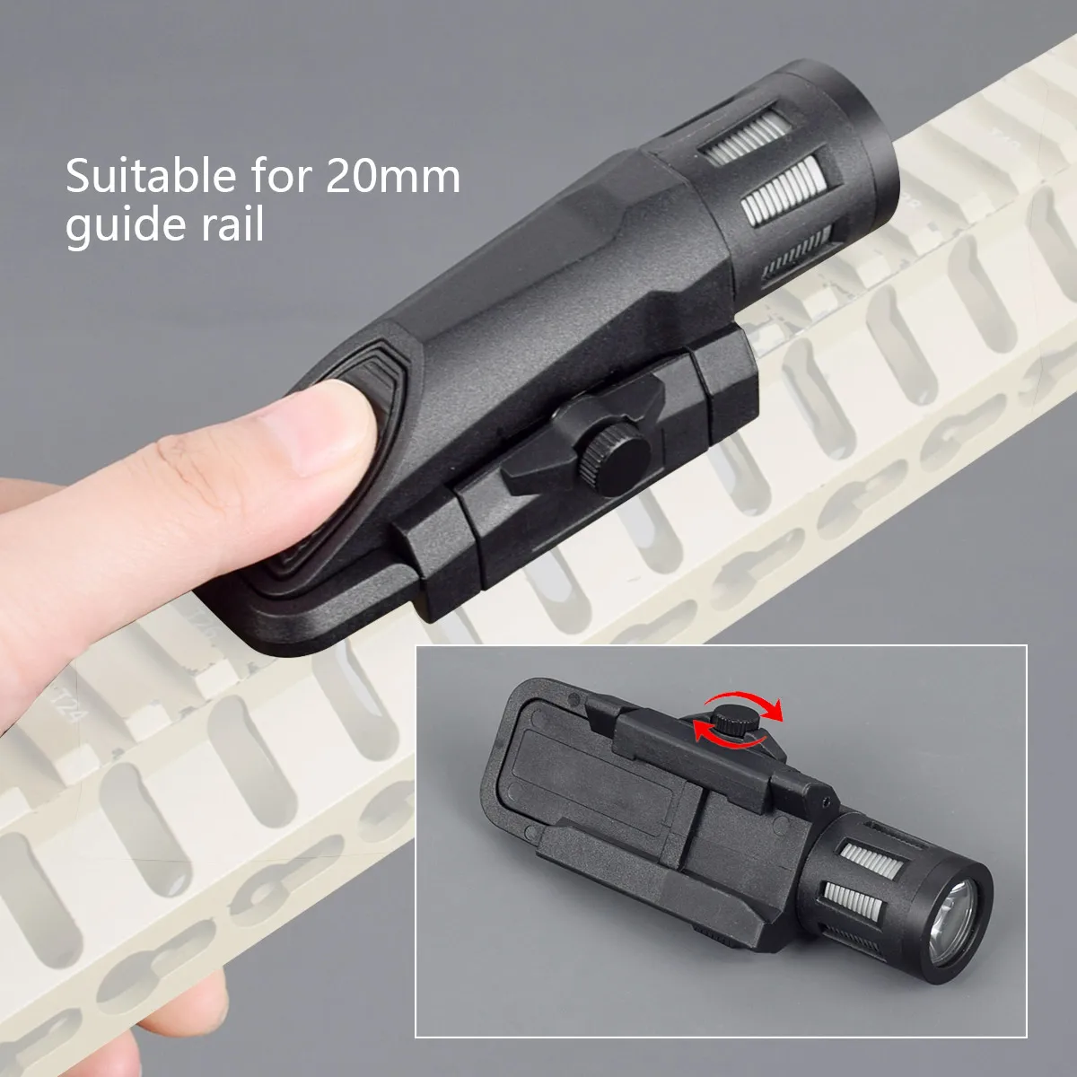 Inforce Linterna táctica WML LED Tracer para riel Picatinny - imagen 5