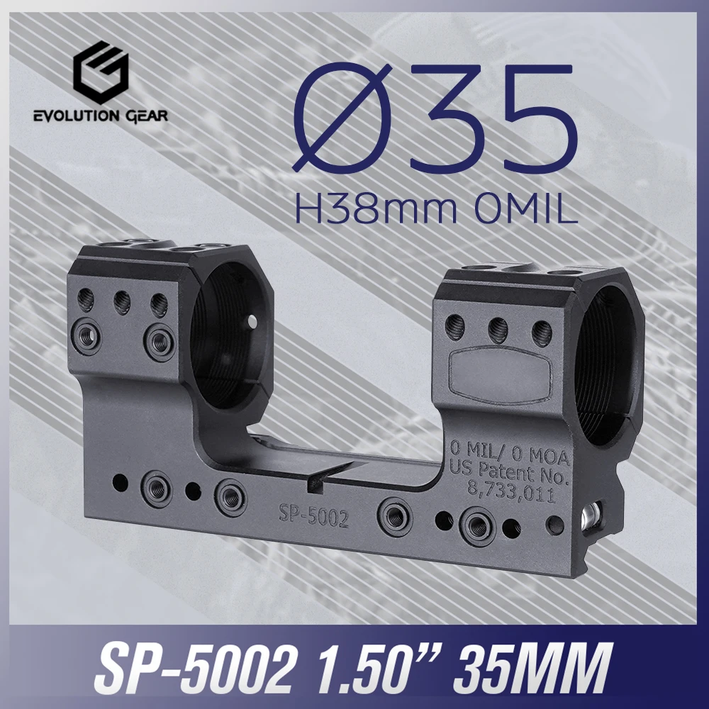 SP5002 soporte para mira telescópica táctica aleación aluminio - imagen 5