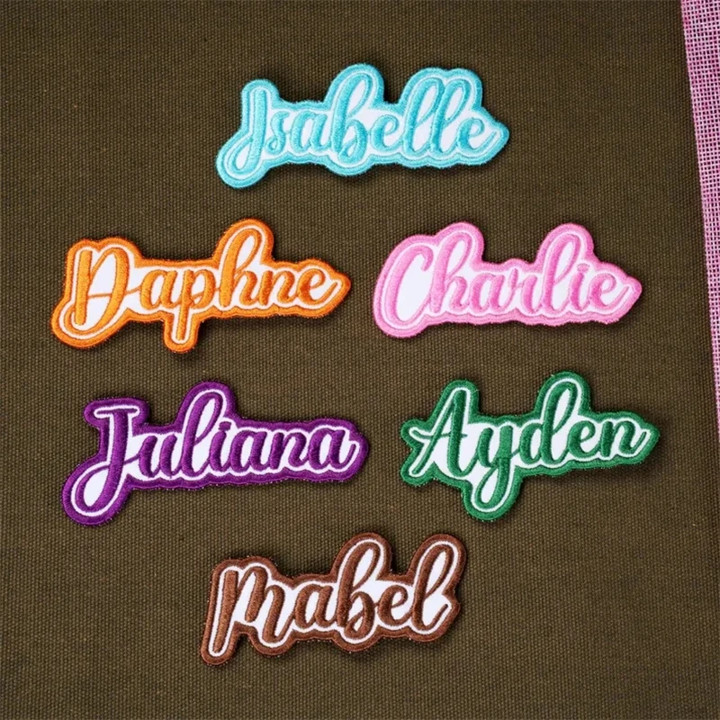 Parche personalizado bordado termoadhesivo con velcro para coser - imagen 5