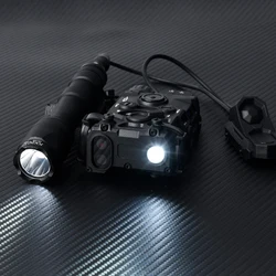 OGL M300A Linterna táctica LED estroboscópica con láser rojo/verde