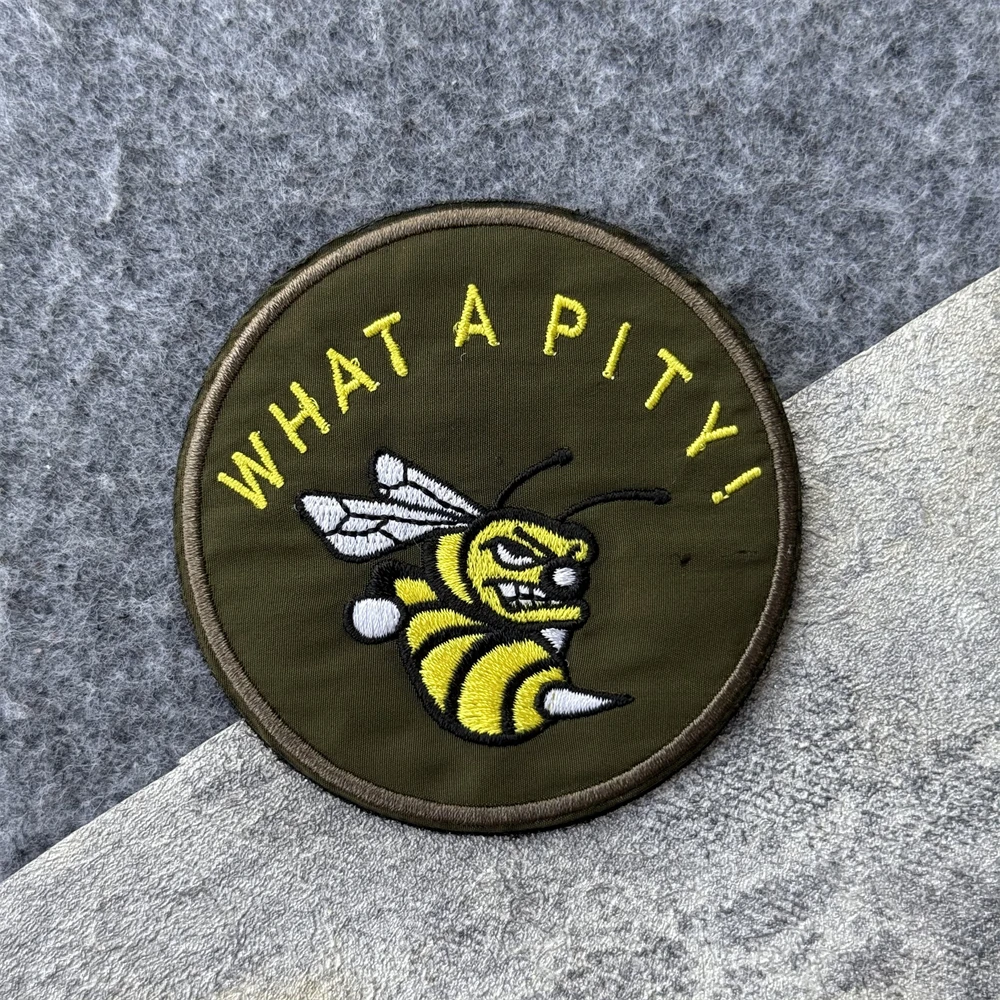 Parche táctico bordado para brazalete militar oposum y mapache - imagen 5