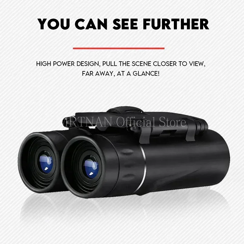 Binoculares HD FMC plegables compactos para caza y senderismo - imagen 4
