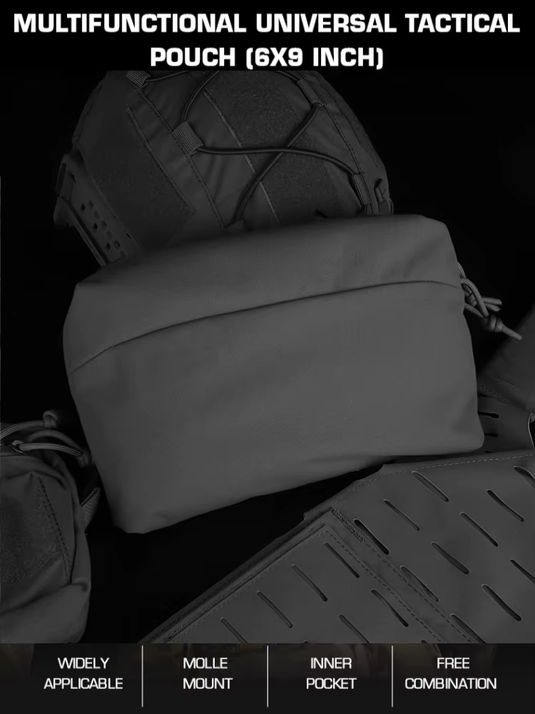 Bolsa de utilidad compatible con MOLLE y tamaño compacto