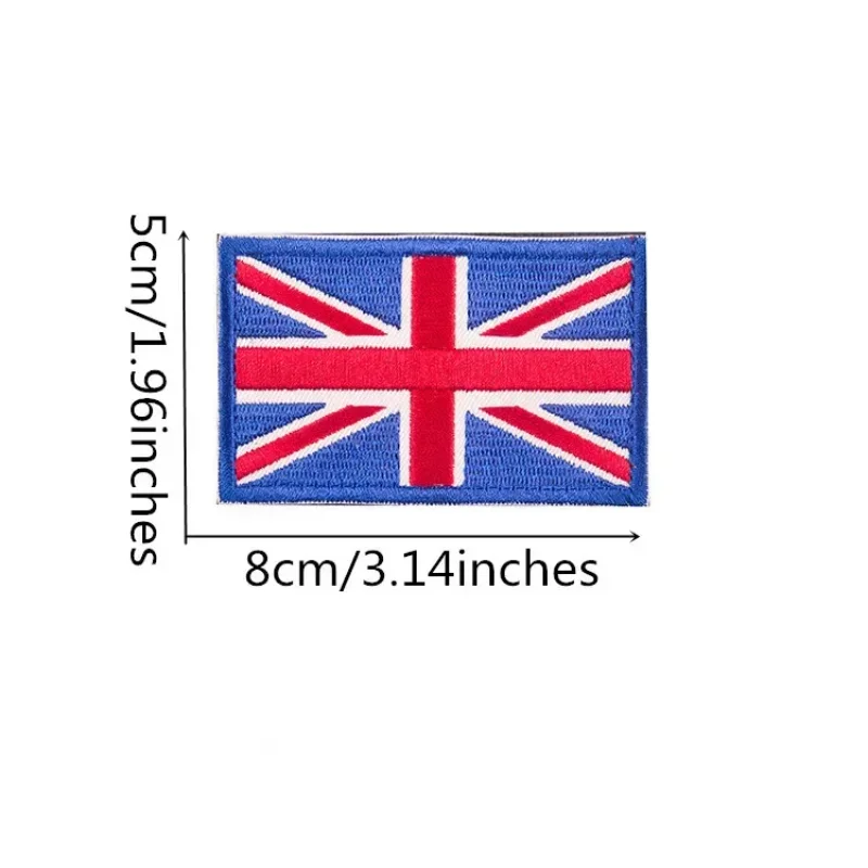 Parche táctico bordado bandera UE redondo para planchar - imagen 4