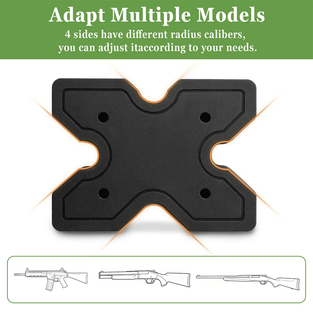 Soporte de tiro portátil con espuma EVA antideslizante para rifles - imagen 3