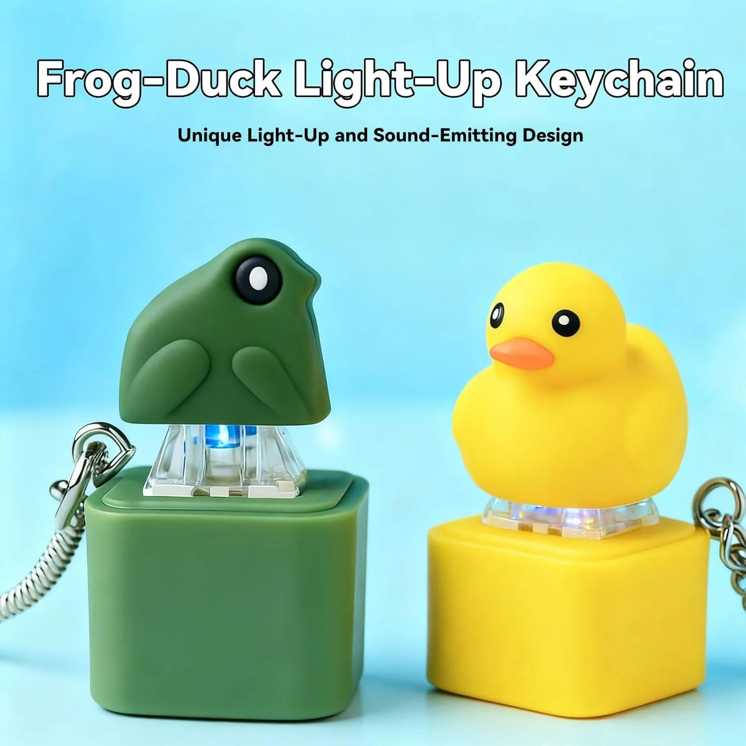 Teclado USB Antiestrés Quacky Duck con Sonido de Pato - imagen 3