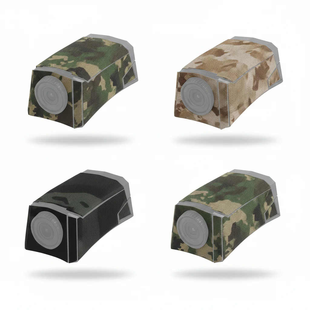POEIDON DEFENSE Cinta adhesiva camuflaje táctica para cámara - imagen 3