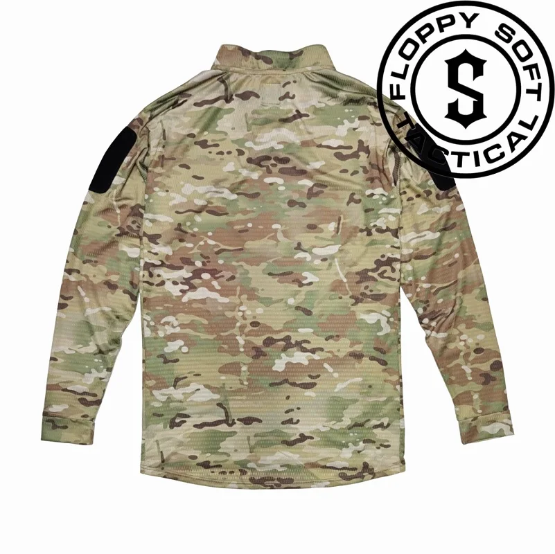 Camiseta de rugby de manga larga transpirable con protección solar - imagen 4