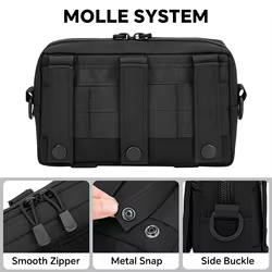 Riñonera Táctica MOLLE 1000D – Bolsa Médica EDC