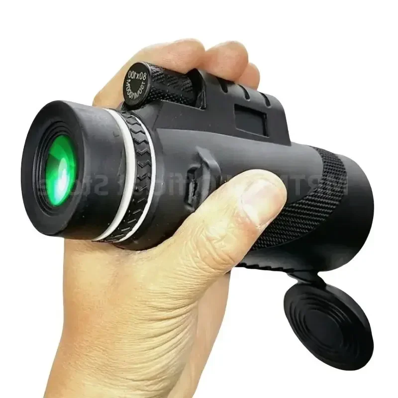 Telescopio portátil con Zoom HD plegable para caza y camping - imagen 2