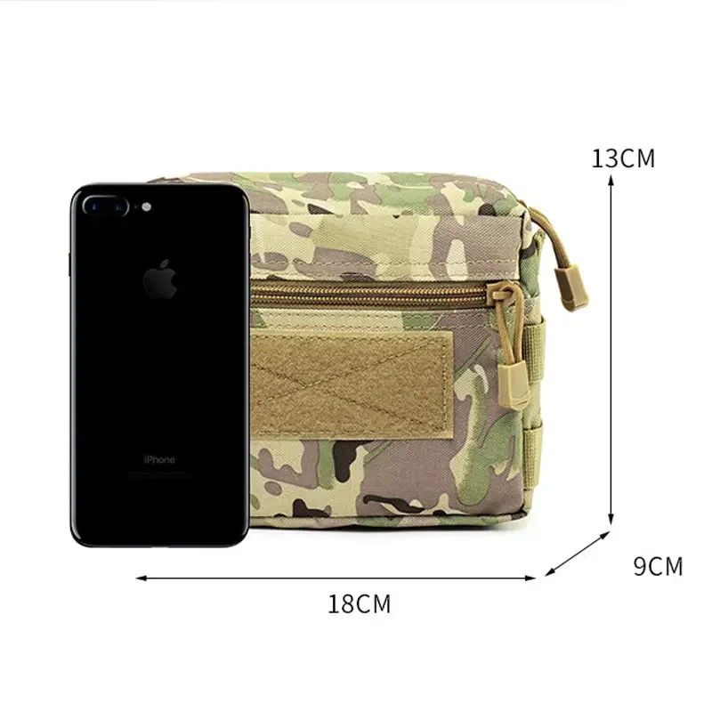 Bolsa táctica MOLLE impermeable camuflaje EDC organizadora - imagen 2