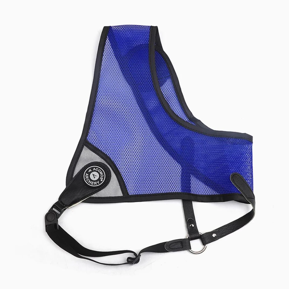 Protector de pecho tiro con arco de malla nailon ajustable - imagen 5