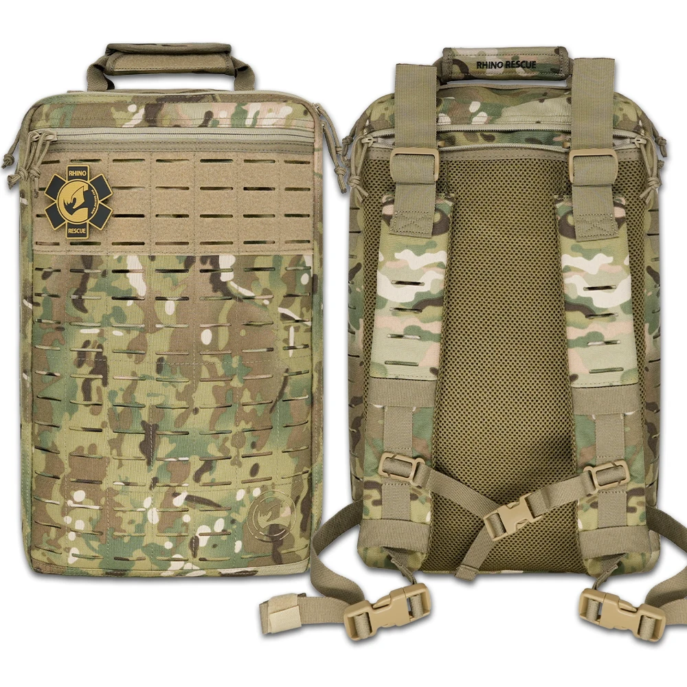 Mochila táctica de nailon para primeros auxilios y traumatismos