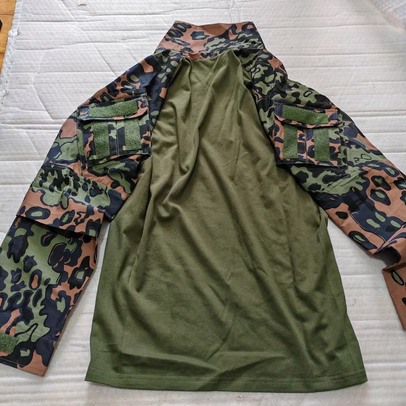 Oak Leaf ropa de entrenamiento algodón a cuadros para primavera verano - imagen 4